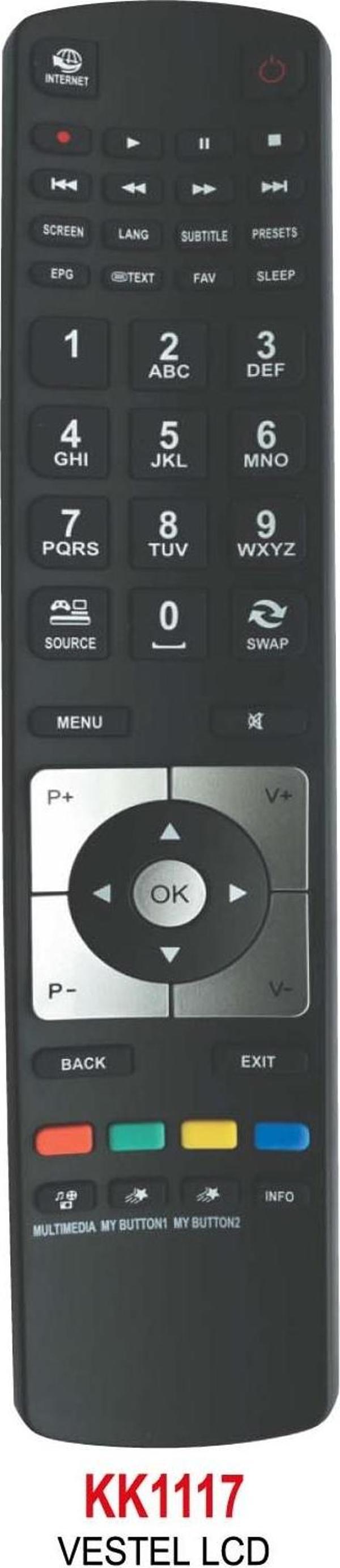 VESTEL -LCD KUMANDA siyah - Image 1