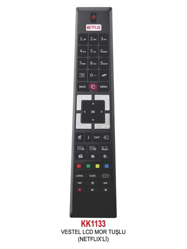 VESTEL LCD MOR TUŞLU (NETFLIX’Lİ) KUMANDA - Image 1