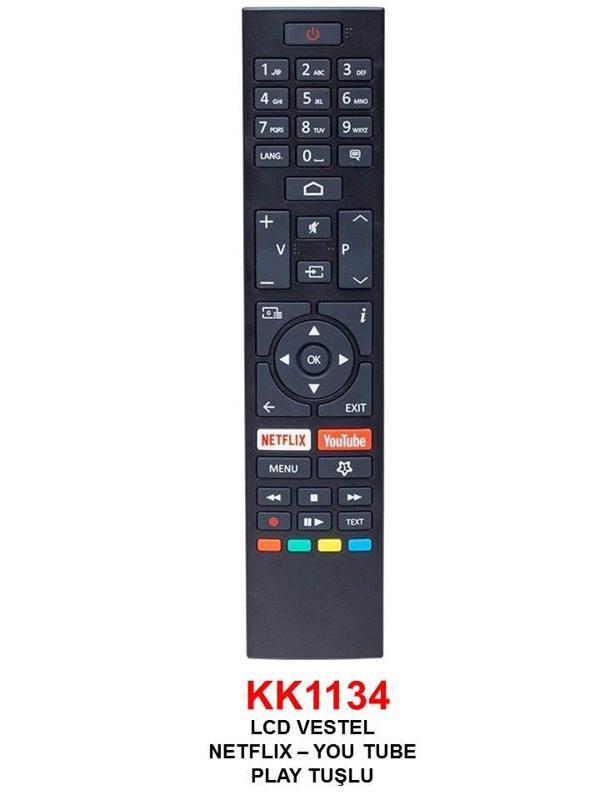 VESTEL LCD NETFLIX - YOU TUBE PLAY TUŞLU - Image 1