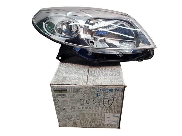 Renault Sandero  2008  Far Sağ Krom Çerçevelı (Oem No:8200733877) - Image 1
