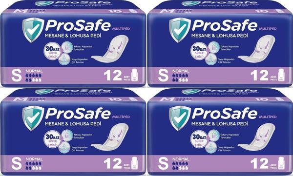 Prosafe Mesane & Lohusa Pedi  S - Küçük - Small Normal 48 Adet (4PK*12) - Image 1