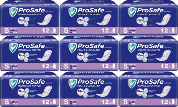 Prosafe Mesane & Lohusa Pedi  S - Küçük - Small Normal 108 Adet (9PK*12) - Image 1