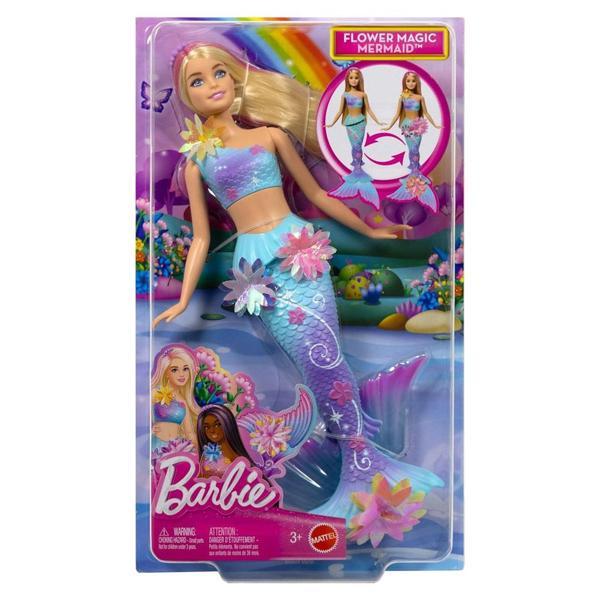 Barbie Büyülü Çiçekler Deniz Kızı Bebeği JDM72 - Image 1