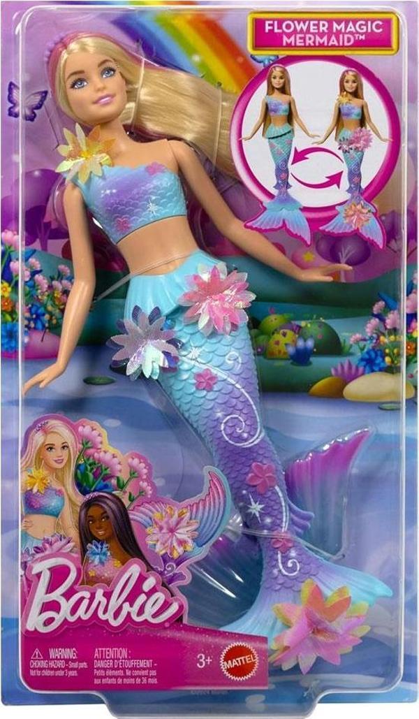 Barbie Büyülü Çiçekler Deniz Kızı Bebeği JDM72 - Image 1