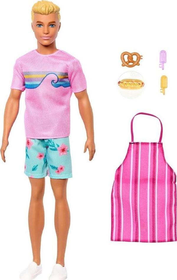 Barbie KEN Mysteries Beach Detectives Bebek ve Aksesuarları JFV65 - Image 1