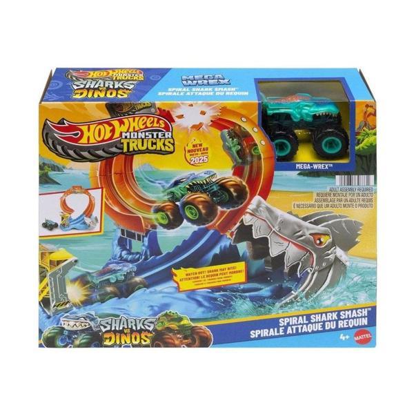 Hot Wheels Monster Trucks Köpekbalığı Oyun Seti JFR08 - Image 1