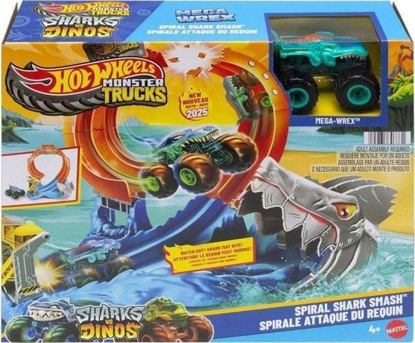 Hot Wheels Monster Trucks Köpekbalığı Oyun Seti JFR08 - Image 1