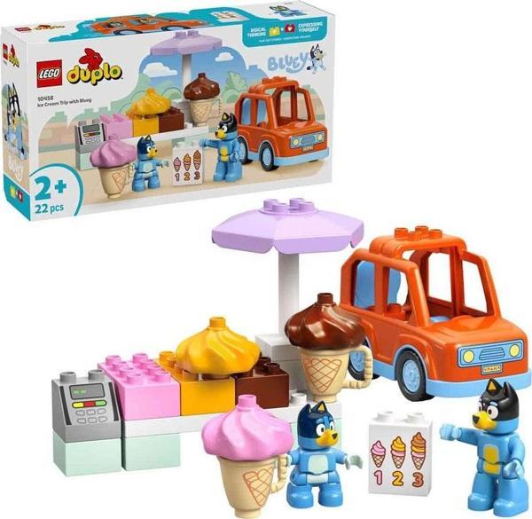 LEGO DUPLO Bluey: Bluey ile Dondurma Gezisi 10458 - Image 1