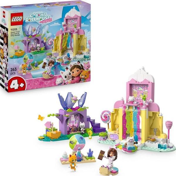 LEGO Gabby's Dollhouse Tatlı Şekerleme Dağı ve Kedi Bahçesi 11205 - Image 1