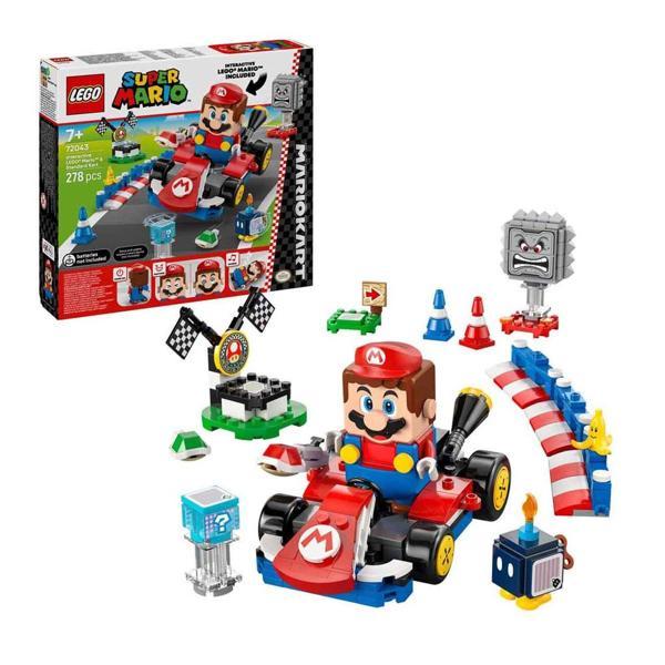 LEGO Super Mario Mario Kart-İnteraktif LEGO Mario ve Standard Kart 72043 - Image 1