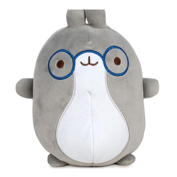 Molang Wave1+Wave2 18 cm Pelüş Gri Gözlüklü Pinco - Image 1