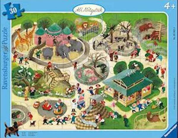 Ravensburger Ali Mitgutsch 30 Parça Büyük Çerçeve Puzzle - Image 1