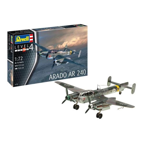 Revell Maket Model Kit Arado Ar 240  3798 - Image 1