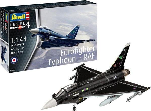 Revell Maket Model Kit Eurofighter Typhoon  RAF  3796 - Image 1