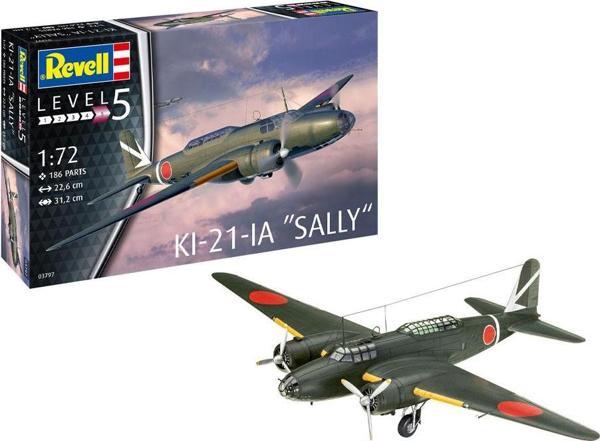 Revell Maket Model Kit Ki 21 la Sally 3797 - Image 1