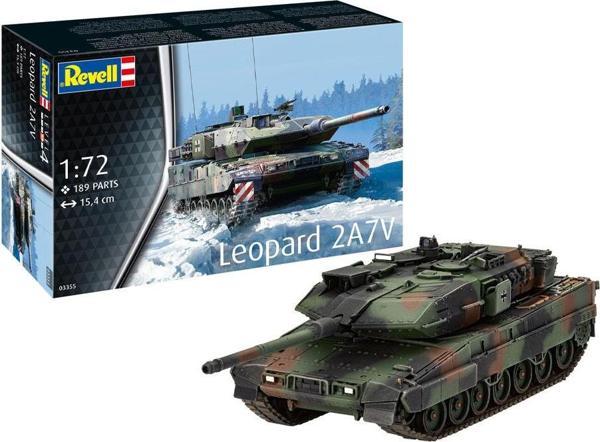 Revell Maket Model Kit Leopard 2A7V 3355 - Image 1