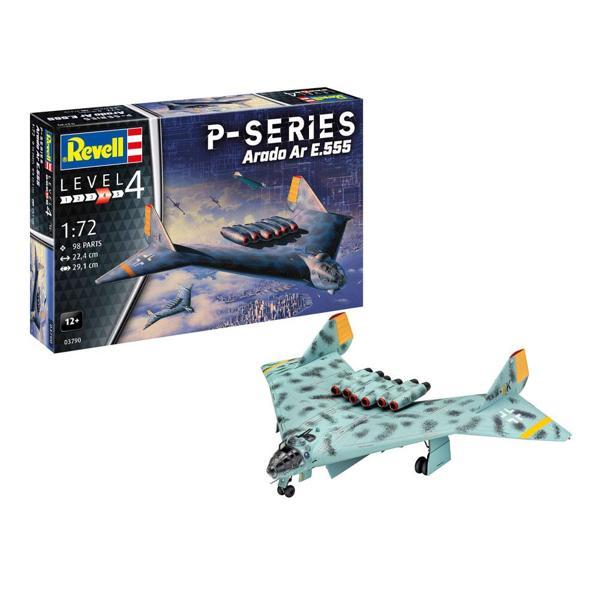 Revell Maket Model Kit P Series Arado AR E.555  3790 - Image 1