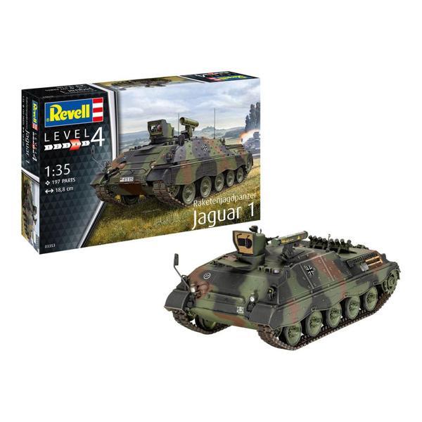Revell Maket Model Kit Raketenjagdpanzer Jaguar 1 3353 - Image 1