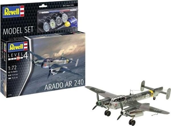Revell Model Set Arado AR-240 63798 - Image 1