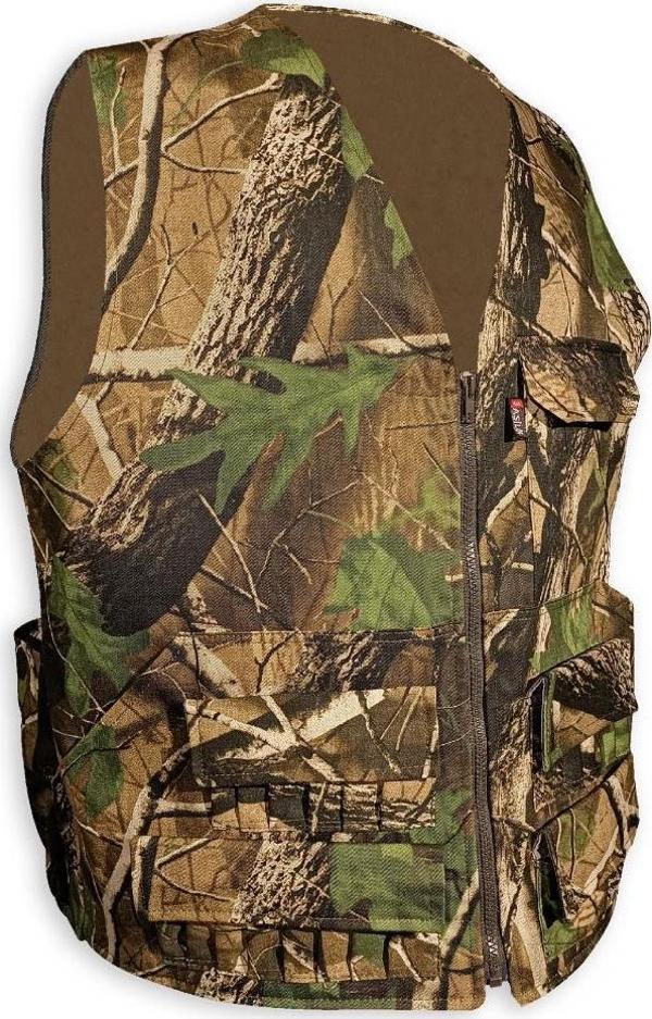 Savex Yeşil Ağaç Desen 28 Fişeklikli Avcı Yeleği (27750) XL - Image 1