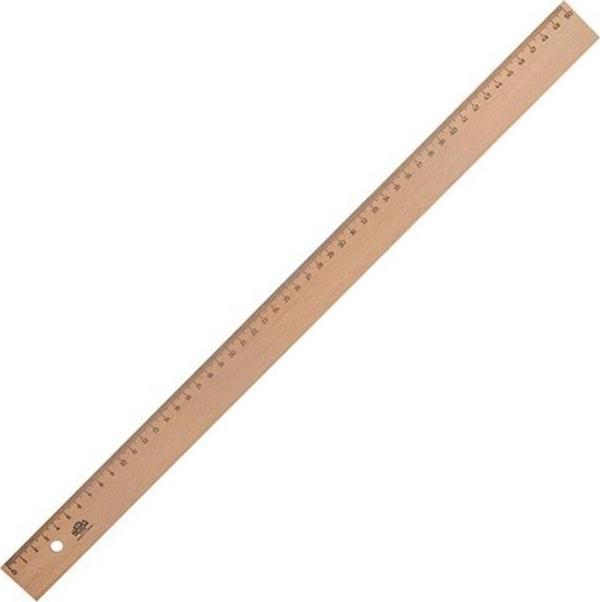 Hatas Tahta Cetvel 50 Cm 2 adet - Image 1