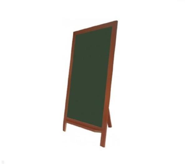 Akyazı Üçgen Tipi Ayaklı Yazı Tahtası 40X55 - Yeşil - Image 1