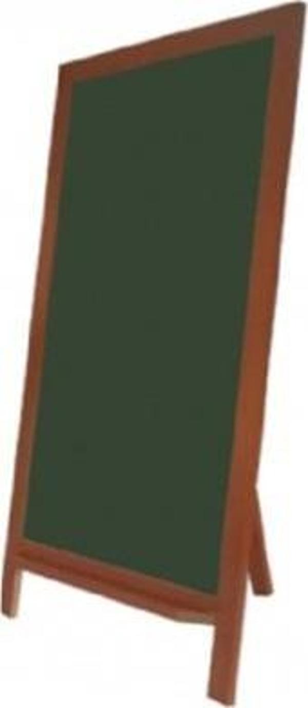 Akyazı Üçgen Tipi Ayaklı Yazı Tahtası 40X55 - Yeşil - Image 1