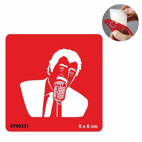 Şarkıcı Tattoo Geçici Dövme Şablonları Kına Kalıpları - Image 1