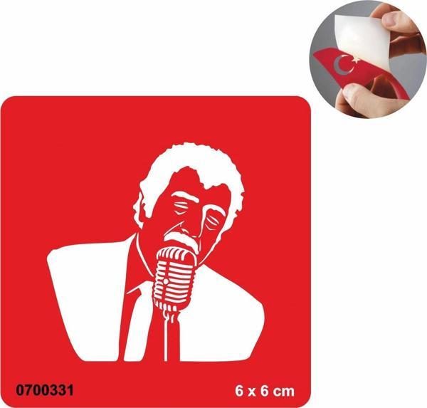 Şarkıcı Tattoo Geçici Dövme Şablonları Kına Kalıpları - Image 1