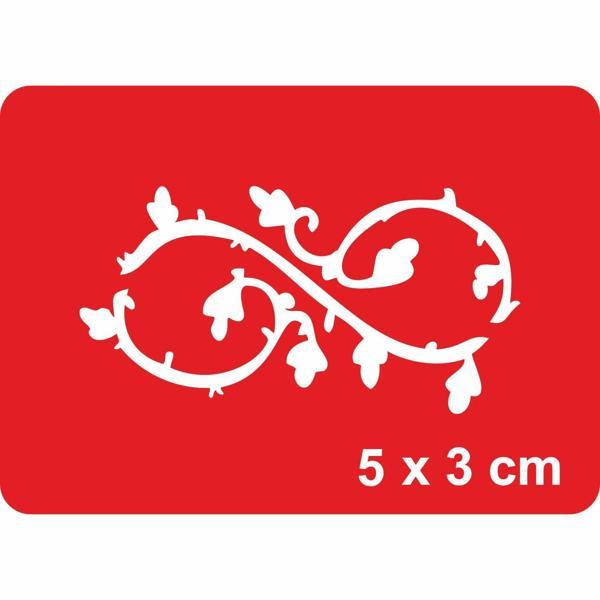 Sarmaşıklarla Sonsuzluk Tattoo Geçici Dövme Şablonları Kına Kalıpları - Image 1