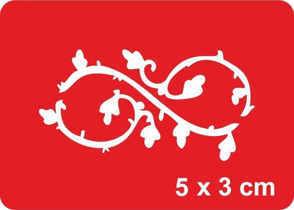 Sarmaşıklarla Sonsuzluk Tattoo Geçici Dövme Şablonları Kına Kalıpları - Image 1