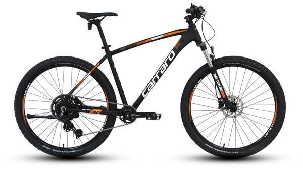 CARRARO DAYTONA 709 ERKEK DAĞ BİSİKLETİ 440H HD 27.5 JANT 9 VİTES MAT SİYAH BEYAZ TURUNCU - Image 1