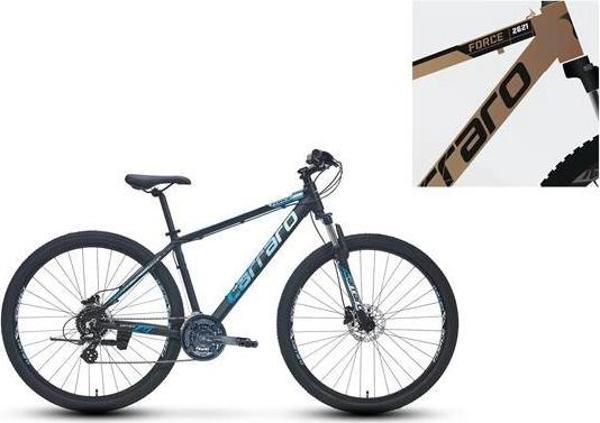 CARRARO FORCE 750 ERKEK DAĞ BİSİKLETİ 381H HD 27.5 JANT 24 VİTES BRONZ SİYAH BEYAZ - Image 1
