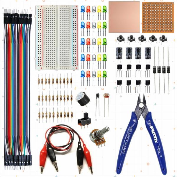 Breadboard Temel Elektronik Devre Seti + Plato Yankeski - Image 1