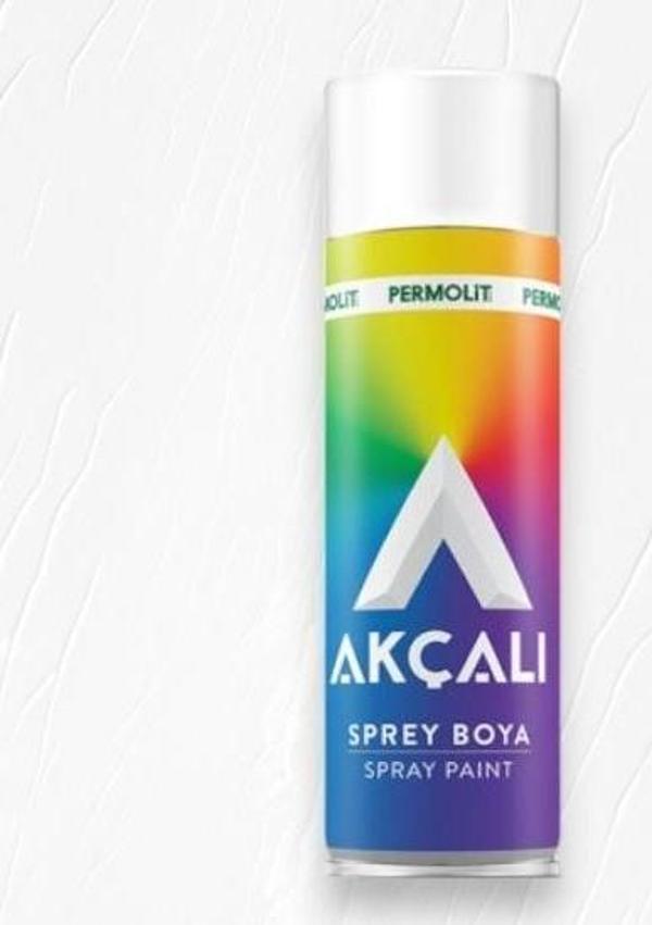 Akçalı Sprey Boya 400 ml 326 Parlak Siyah - Image 1