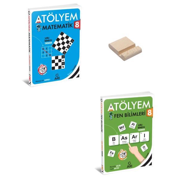 LGS 8. Sınıf Matematik ve Fen Bilimleri + Telefon Standı - Arı Yayıncılık - Image 1