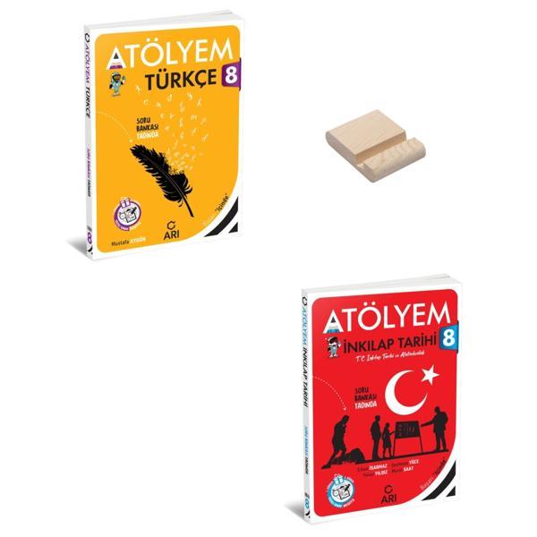 LGS 8. Sınıf Atölyem Türkçe ve İnkılap Tarihi + Telefon Standı - Arı Yayıncılık - Image 1