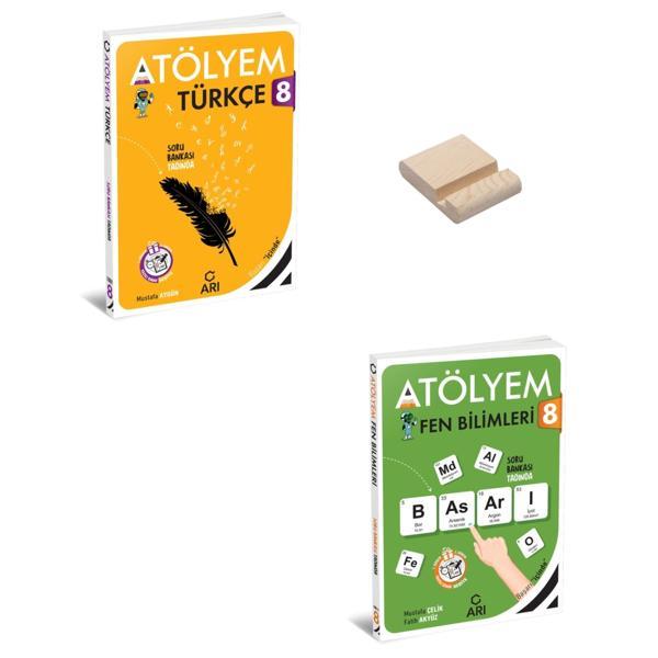 LGS 8. Sınıf Türkçe ve Fen Bilimleri + Telefon Standı - Arı Yayıncılık - Image 1