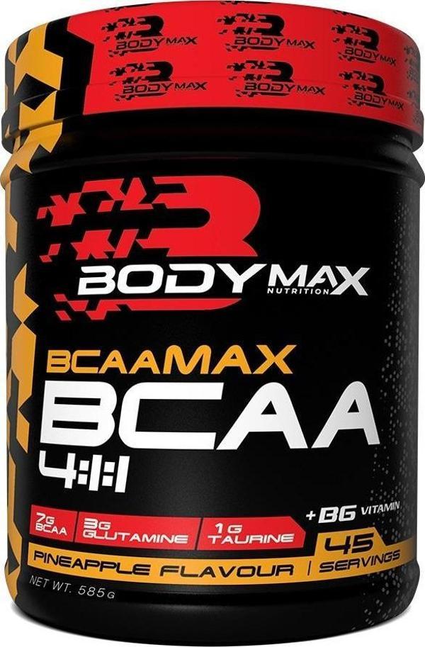 Bodymax BCAAmax 4:1:1 BCAA Tozu 585 g (45 Servis) – Ananas Aromalı - Image 1