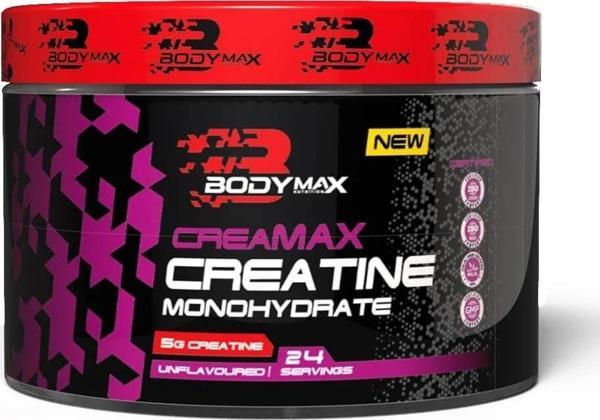 Bodymax Creamax Kreatin Monohidrat 120 g (24 Servis) – Aromasız - Image 1