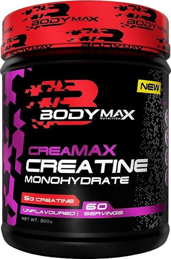 Bodymax Creamax Kreatin Monohidrat 300 g (60 Servis) – Aromasız - Image 1