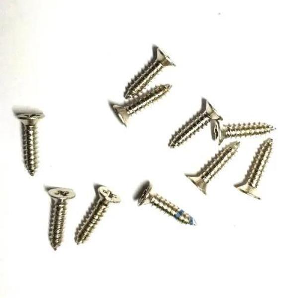 Klips, Menteşe, Ayak, Ağaç, Sunta Vidası 2,2x9,5mm - Nikel 100 Adet - Image 1