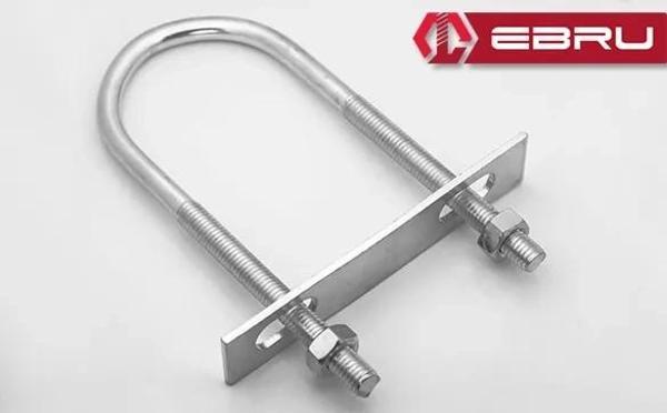 U Civata, Karşılık Demiri + Somunlu - M6x30 - 2 Set - Image 1