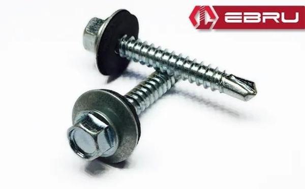 Matkap Uçlu Çatı Trapez Vidası 5,5x60 - 20 Adet - Image 1