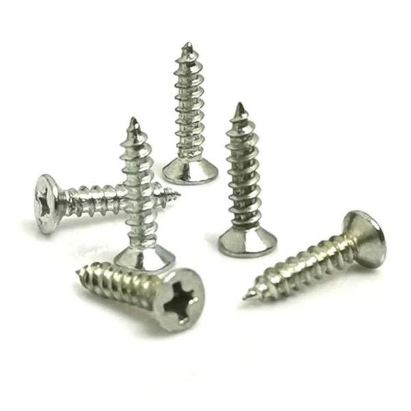 Klips, Menteşe, Ayak, Ağaç, Sunta Vidası 3x13 Mm - Nikel 100 Adet - Image 1