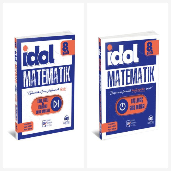 Çanta 8.Sınıf Matematik İDOL Soru Bankası Seti 2 Kitap Çanta Yayınları - Çanta Yayınları - Image 1