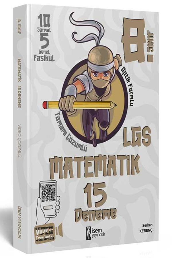 İsem 2026 8. Sınıf Matematik 15 Deneme İsem Yayıncılık - İsem Yayıncılık - Image 1