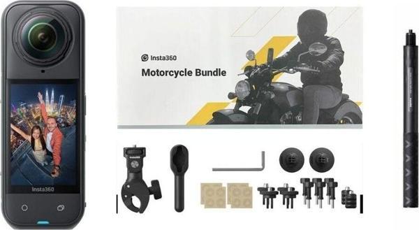 Insta360 X5 Aksiyon Kamerası - Motosiklet Kiti - Image 1
