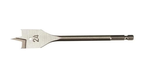 Yaprak Tip Ahşap Matkap Ucu 24x405mm - Hex Saplı - Image 1