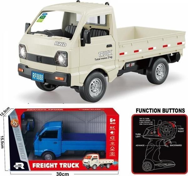  20 cm Uzaktan Kumandalı Şarjlı Minibüs Kamyonet 2536 - Image 1